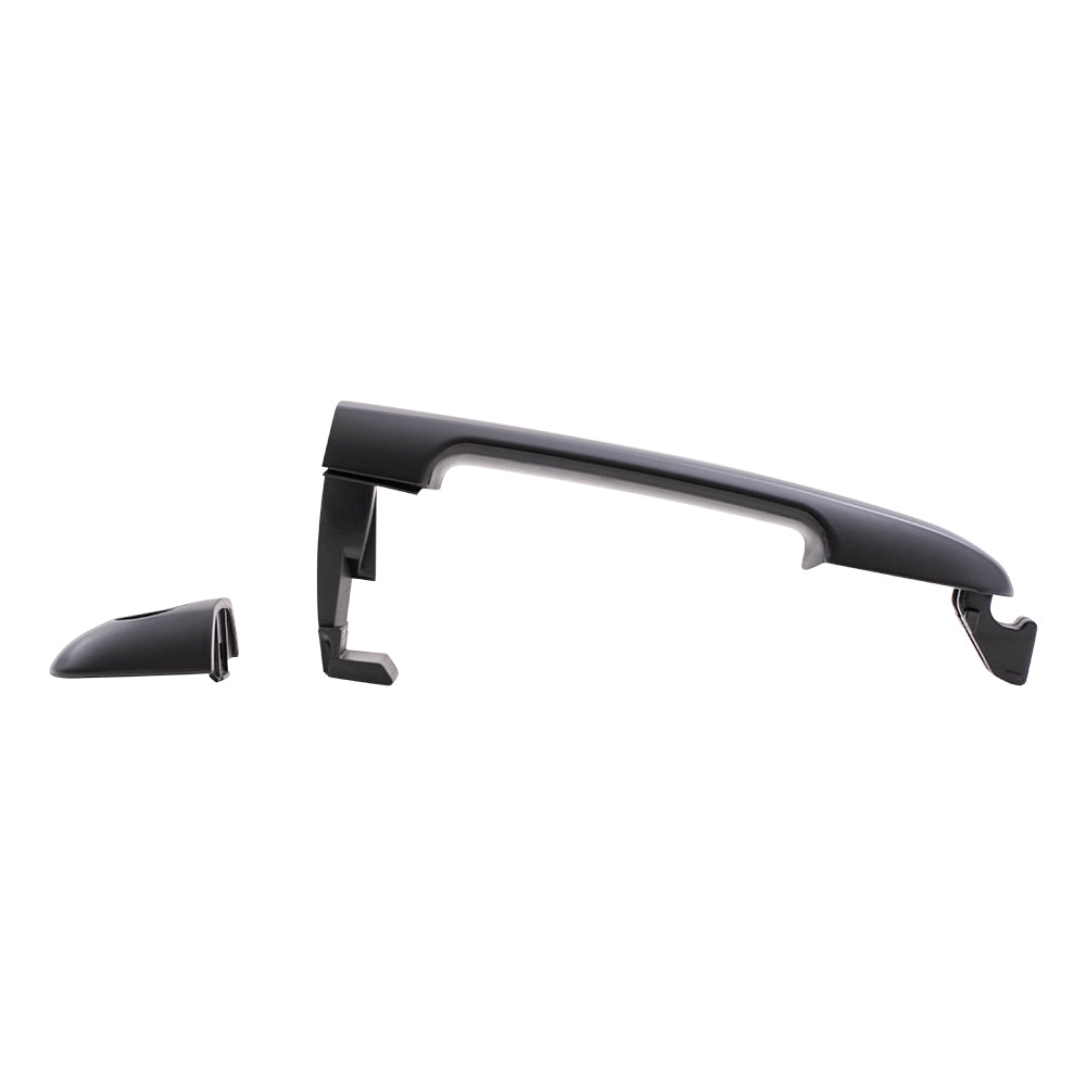 Brock Replacement Drivers Front Outside Exterior Door Handle w/ Keyhole compatible with Sonata 82651-3K000