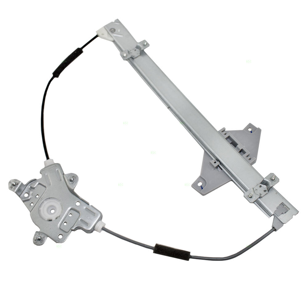 Brock Replacement Passengers Front Power Window Lift Regulator Compatible with 2000-2005 Accent Hatchback 82403-25210