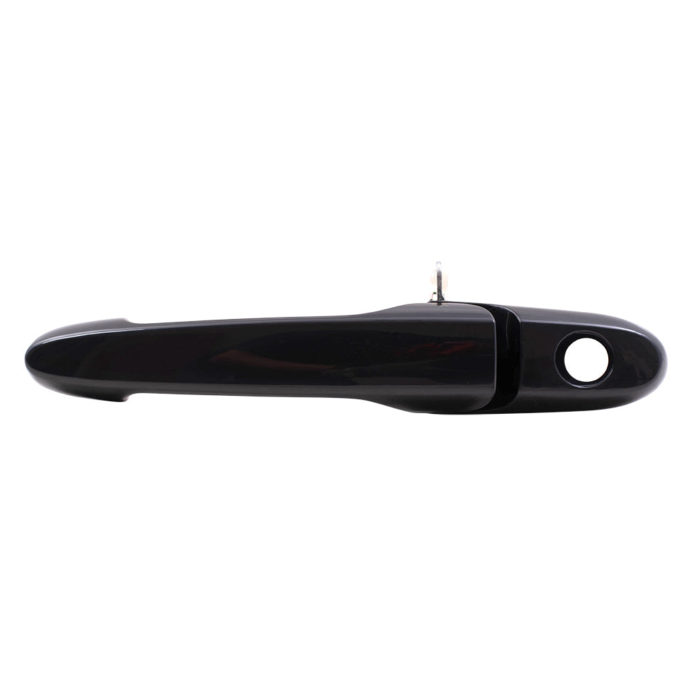 Brock Replacement Drivers Front Outside Door Handle with Keyhole compatible with Cobalt Impala & Limited Monte Carlo LaCrosse G5 Solstice Sky 15803519