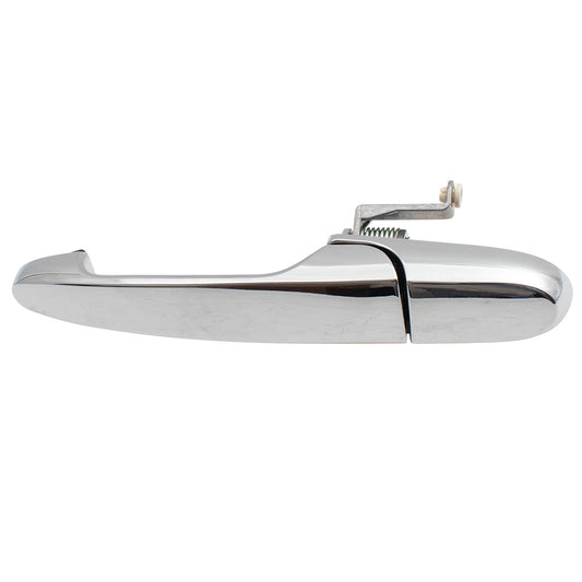 Brock Replacement Drivers Outside Rear Exterior Chrome Door Handle for 05-10 Cobalt 07-09 G5 replaces 15803524 GM1520134 129-00251AL