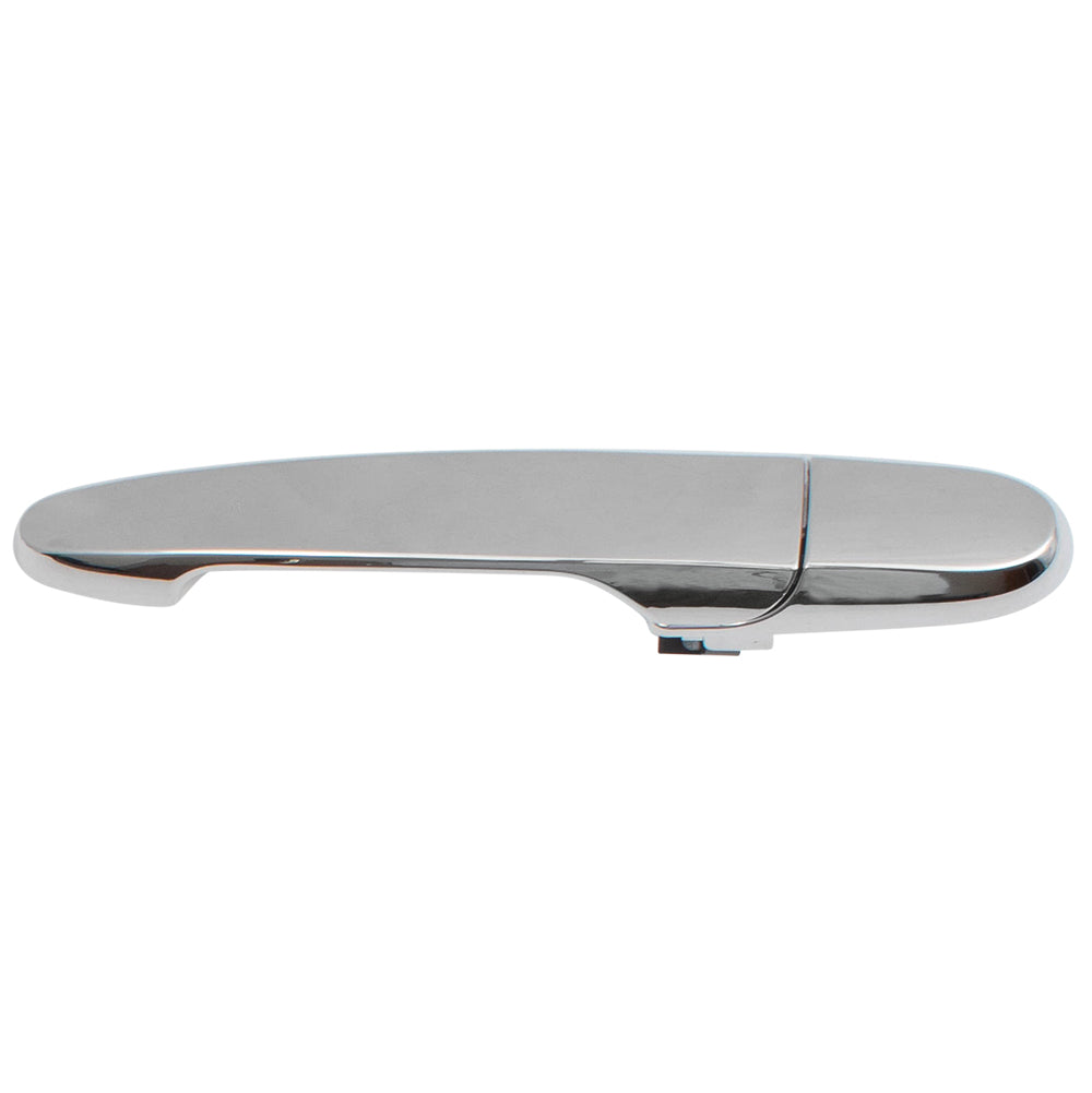 Brock Replacement Drivers Outside Rear Exterior Chrome Door Handle for 05-10 Cobalt 07-09 G5 replaces 15803524 GM1520134 129-00251AL