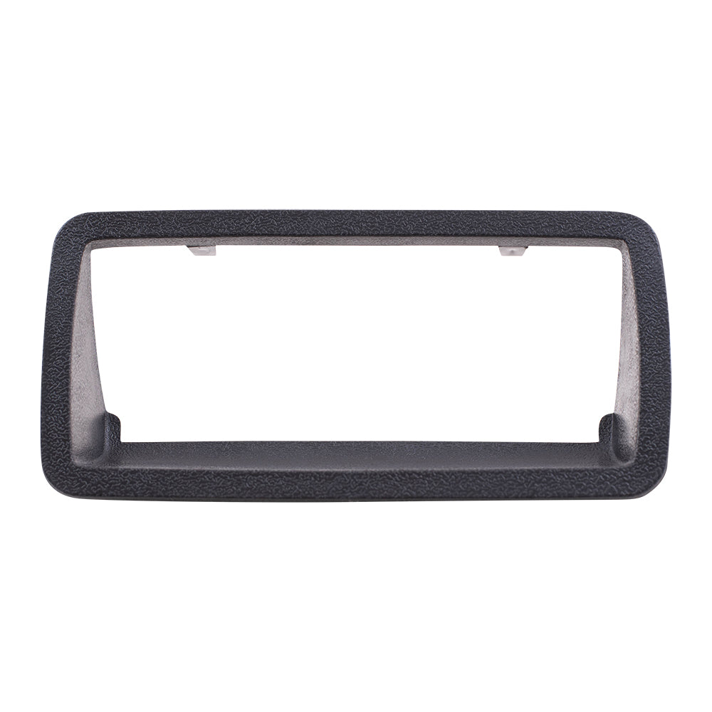 Brock Replacement Black Tailgate Handle Bezel Compatible with 1994-2004 Chevrolet S10/ GMC Sonoma & 1996-2000 Isuzu Hombre