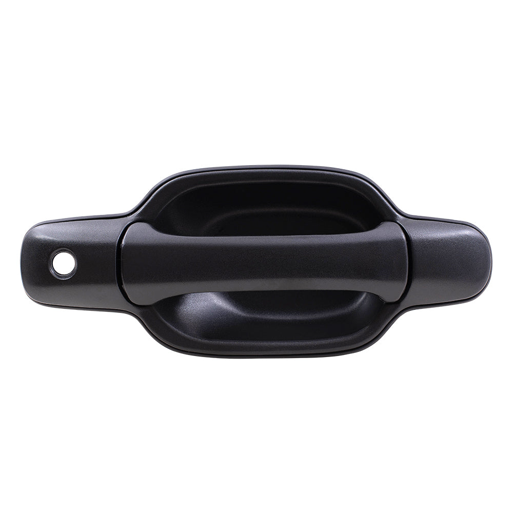 Brock Replacement Passengers Front Outside Outer Door Handle with Keyhole compatible with Pickup Truck 15243675