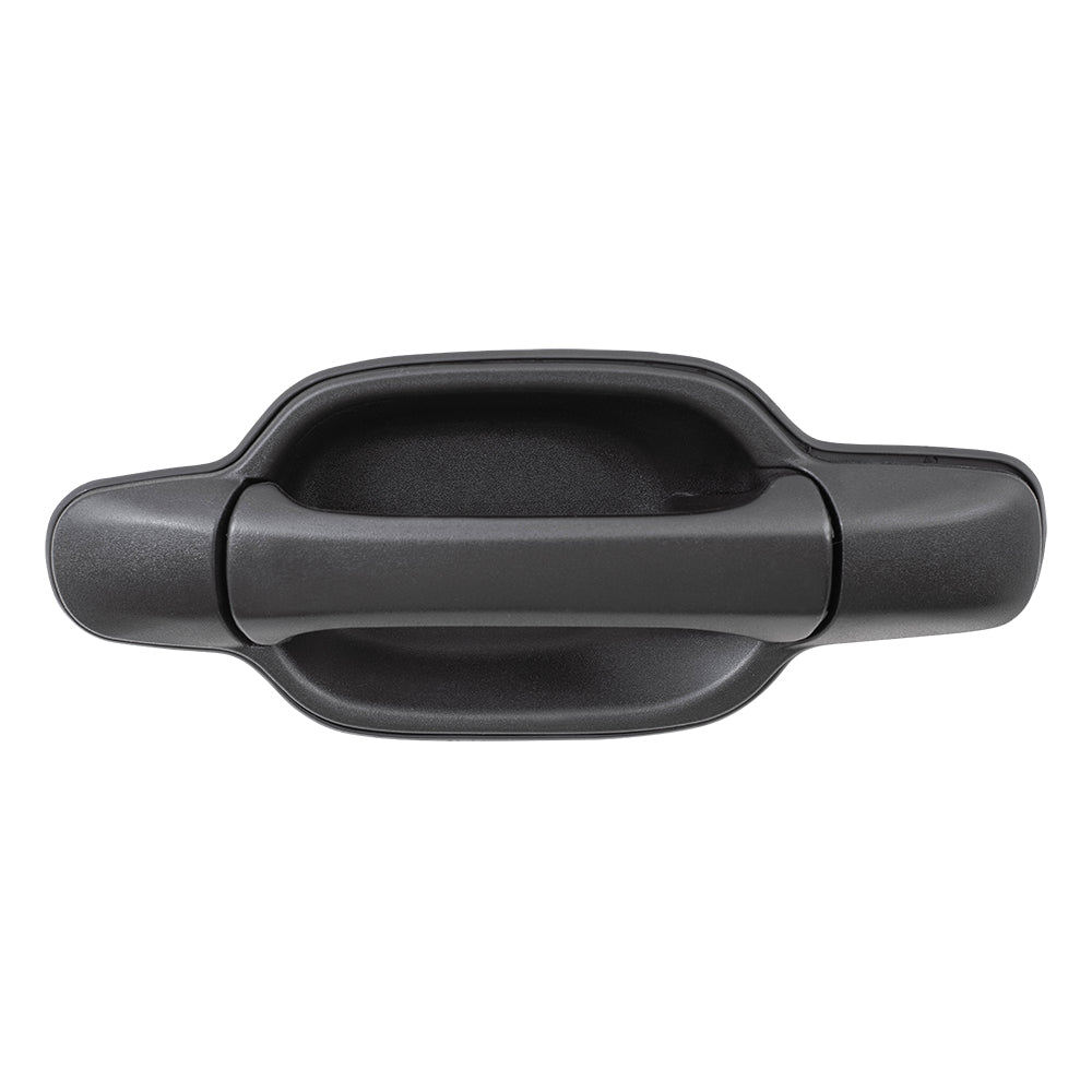 Brock Replacement Drivers Rear Outside Outer Door Handle compatible with Colorado Canyon Pickup Truck 25875523