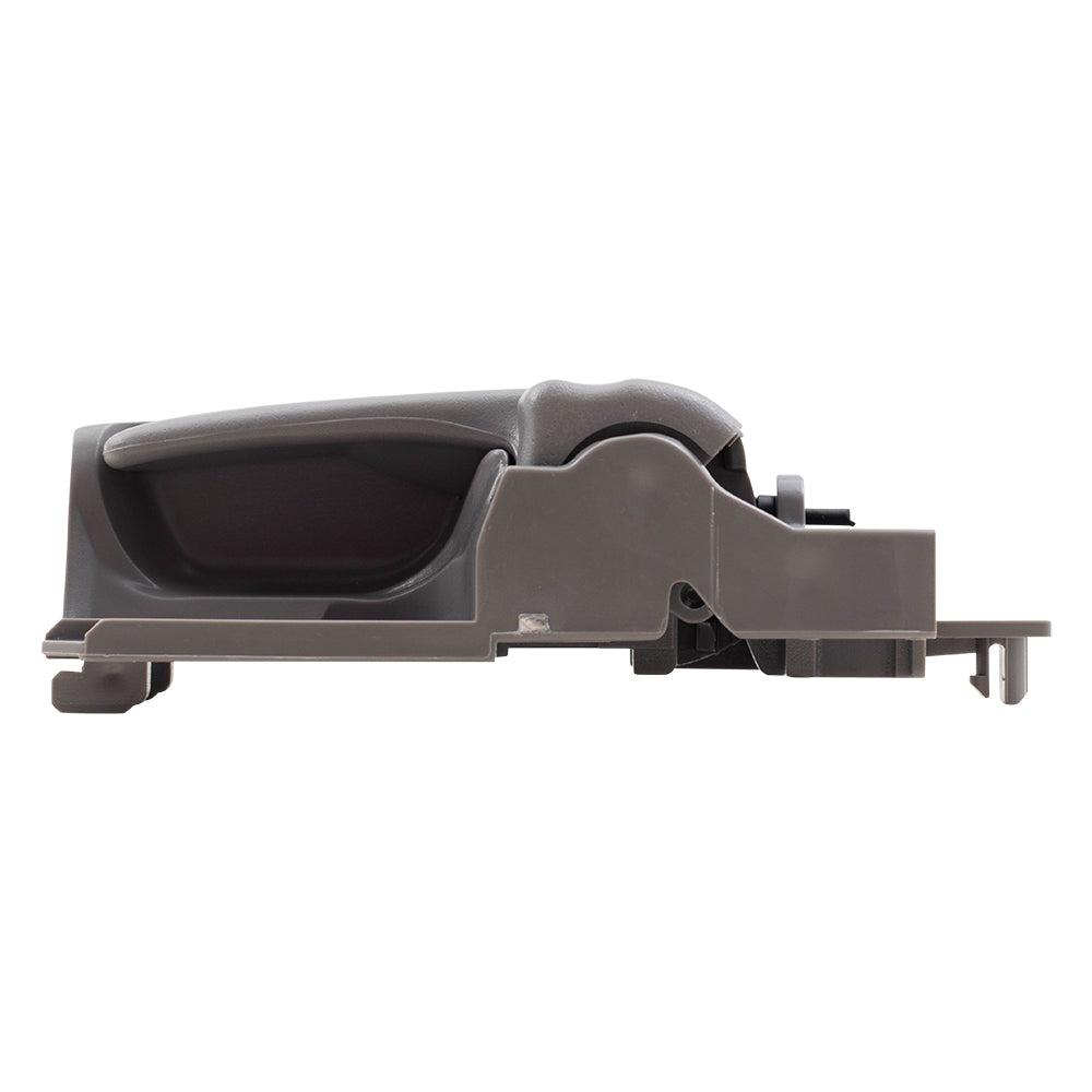 Brock Replacement Driver and Passenger Inside Inner Gray Door Handles Compatible with 03-08 Corolla 6920602100B0 6920502100B0