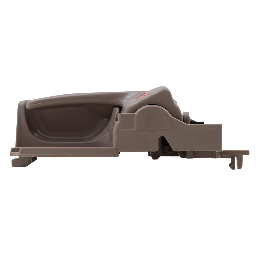 Brock Replacement Drivers Inside Inner Tan Door Handle Compatible with 03-08 Corolla 6920602100E0