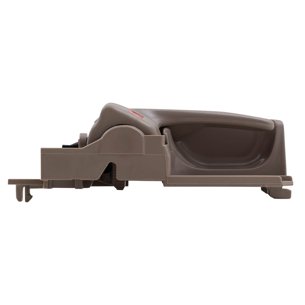 Brock Replacement Passengers Inside Inner Tan Door Handle Compatible with 03-08 Corolla 6920502100E0