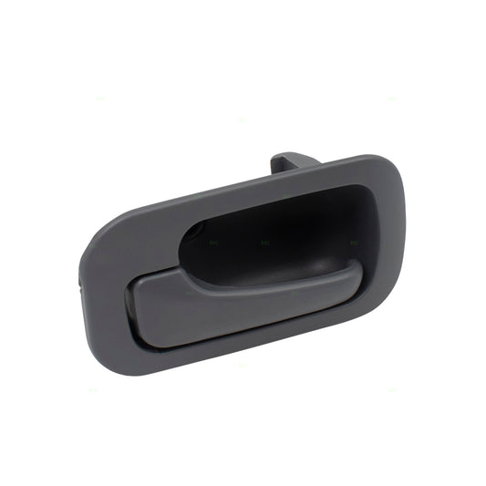 Brock Replacement Drivers Inside Inner Grey Door Handle Compatible with 92-95 Civic Sedan 72160SR4A02ZA