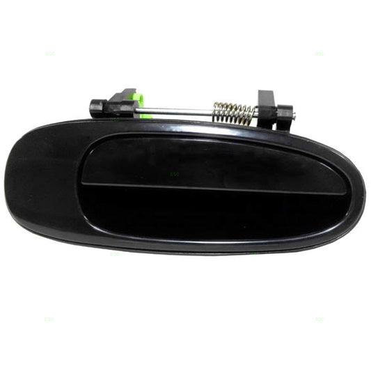 Brock Replacement Passengers Rear Outside Outer Door Handle compatible with 93-97 Corolla Prizm 96-00 RAV4 6923012140