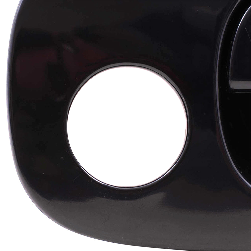 Brock Replacement Front Passenger Side Outside Door Handle Paint to Match Black Compatible with 1998-2002 Corolla 6921002030