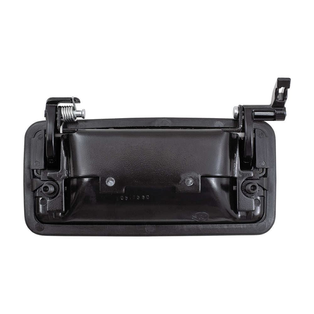 Brock Replacement Driver and Passenger Rear Outside Outer Door Handle Ready to Paint compatible with 16626761 16626760