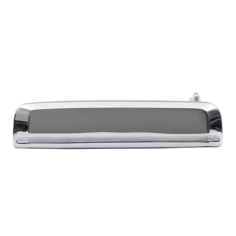 Brock Replacement Drivers Outside Chrome Door Handle Compatible with 1987-1995 Pathfinder 8060701A00