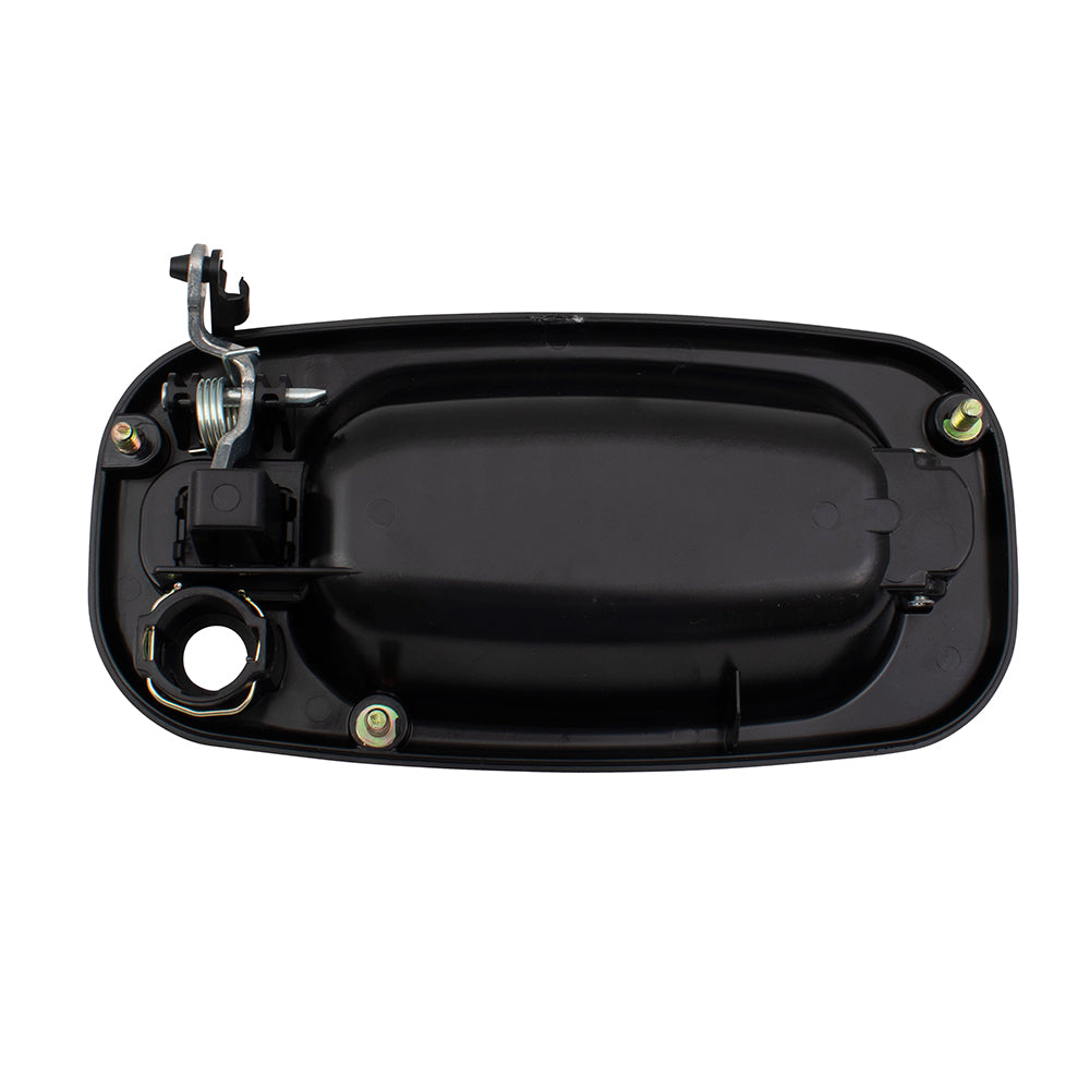 Brock Replacement Drivers Front Outside Exterior Door Handle w/ Keyhole compatible with 99-07 GM SUV Pickup Truck 19356468 15745149