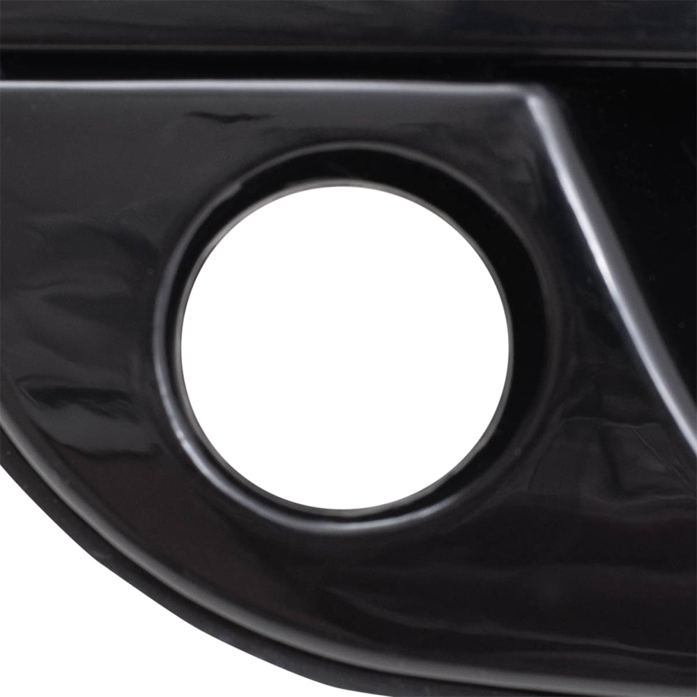 Brock Replacement Driver and Passenger Front Outside Outer Door Handles with Keyhole compatible with Elantra 82650-2D000 82660-2D000