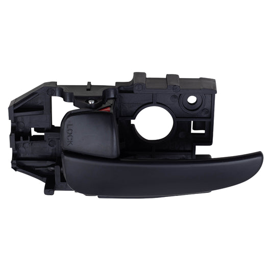 Brock Replacement Drivers Inside Interior Front Rear Black Door Handle Compatible with 01-06 Elantra 82610-2D000AX