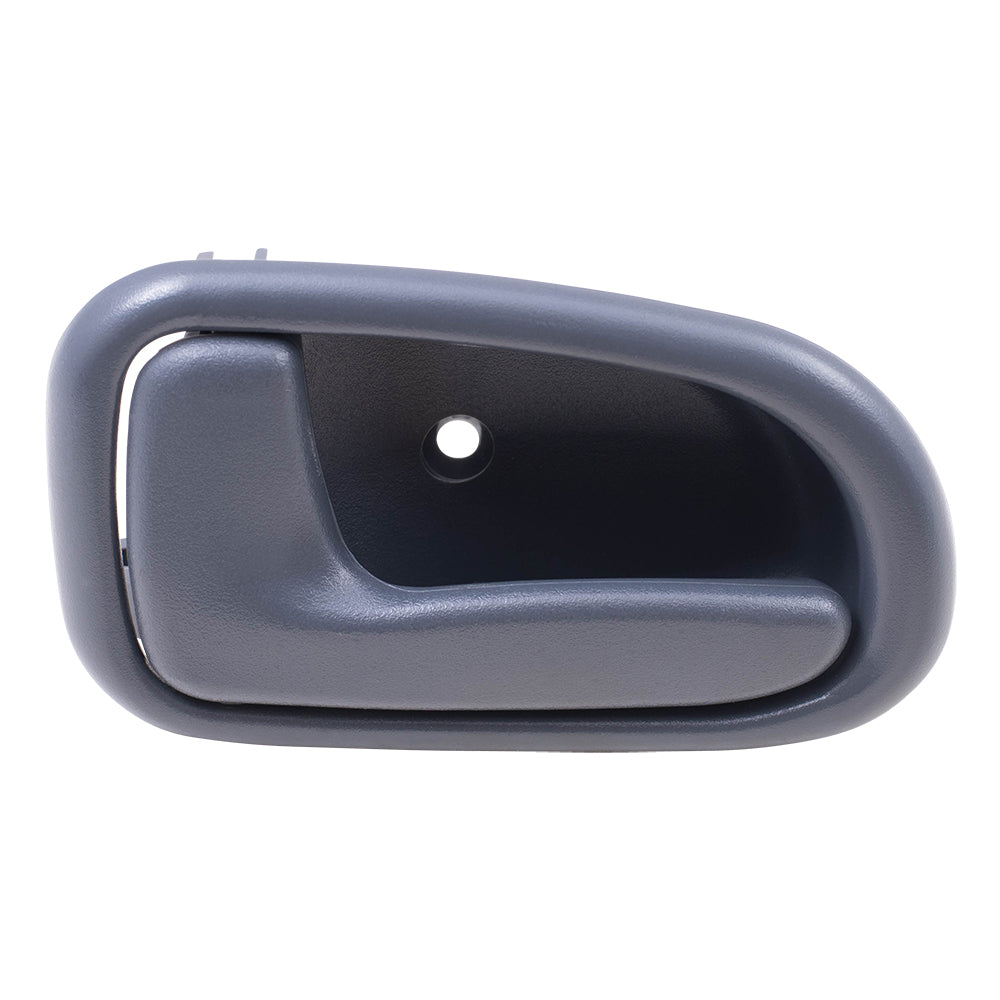 Brock Replacement Drivers Inside Inner Gray Door Handle Compatible with 93-97 Corolla Prizm 6920612130