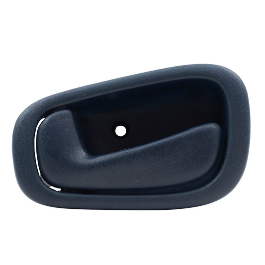 Brock Replacement Drivers Inside Inner Blue Door Handle Compatible with 1998-2002 Corolla Prizm