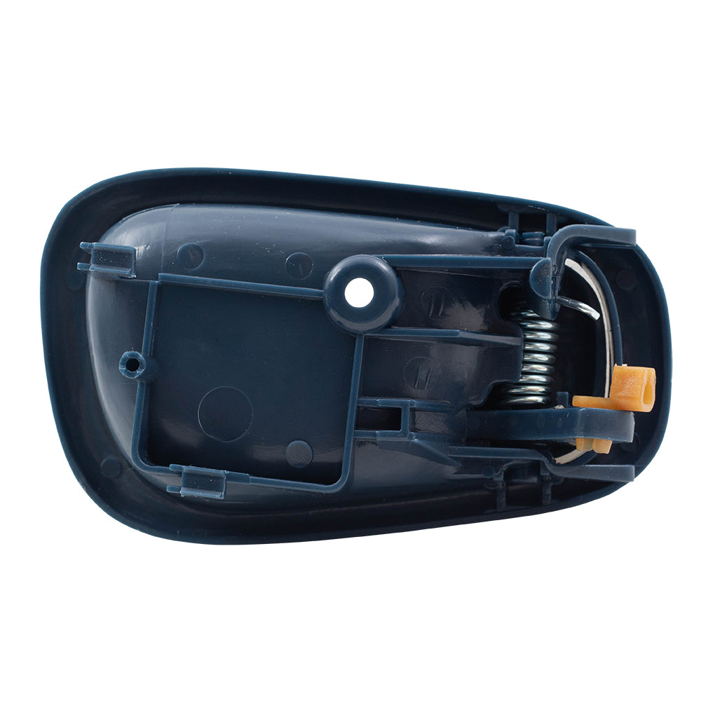 Brock Replacement Drivers Inside Inner Blue Door Handle Compatible with 1998-2002 Corolla Prizm