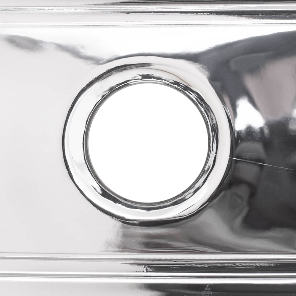 Brock Replacement Drivers Front Outside Outer Door Handle Chrome compatible with Pickup Truck