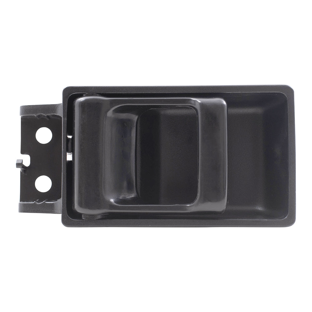 Brock Replacement for Inside Inner Door Handle Black Compatible with 86-97 Pickup Truck 8067055G03