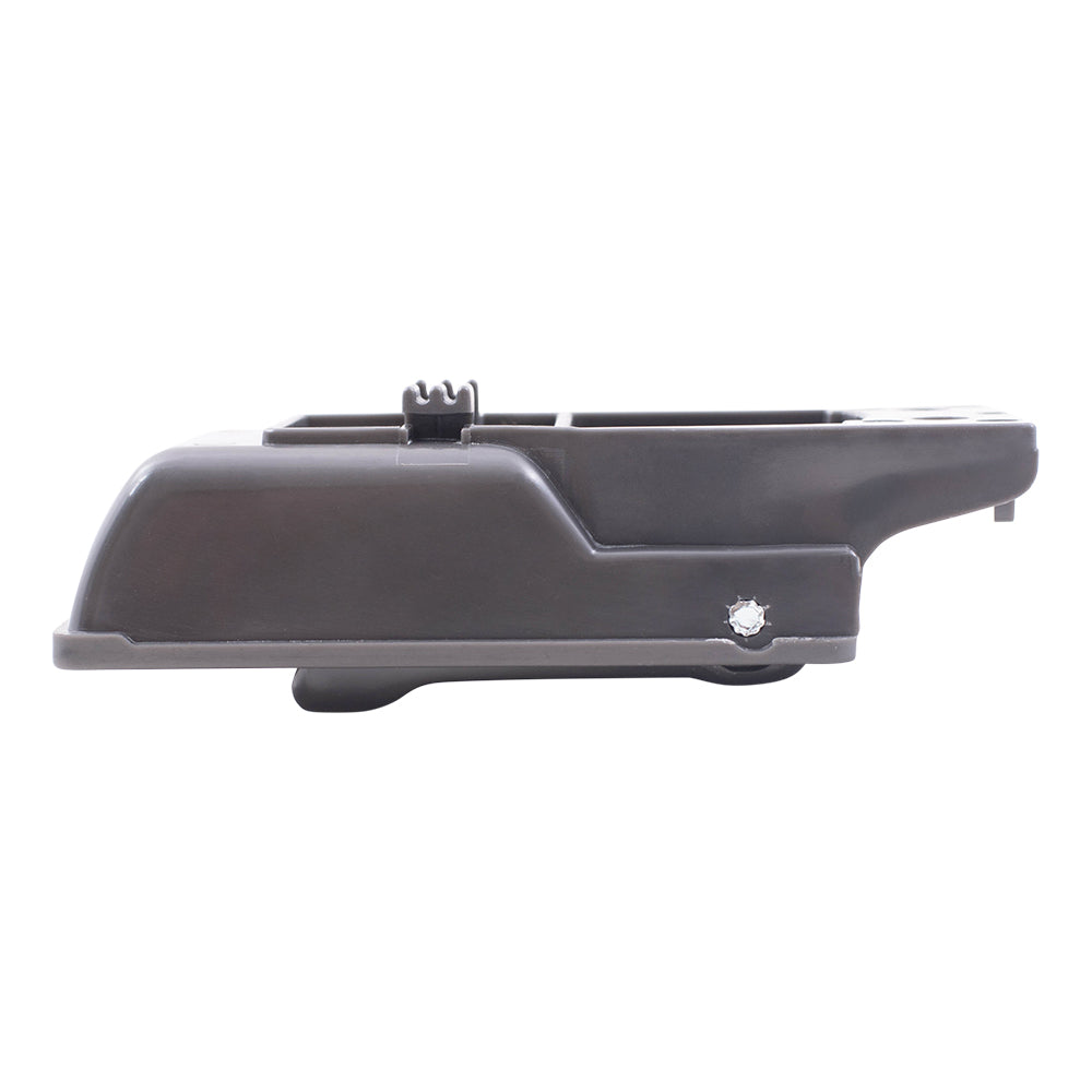 Brock Replacement for Pair of Inside Inner Gray Door Handle Compatible with 86-97 Pickup Truck 8067055G03