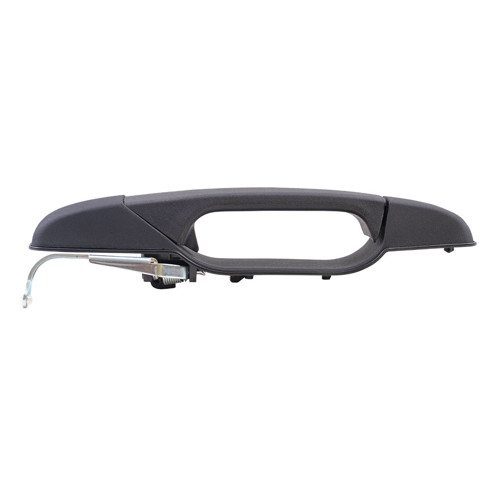 Brock Replacement Drivers Rear Outside Outer Door Handle compatible with Pickup Truck SUV 20954815