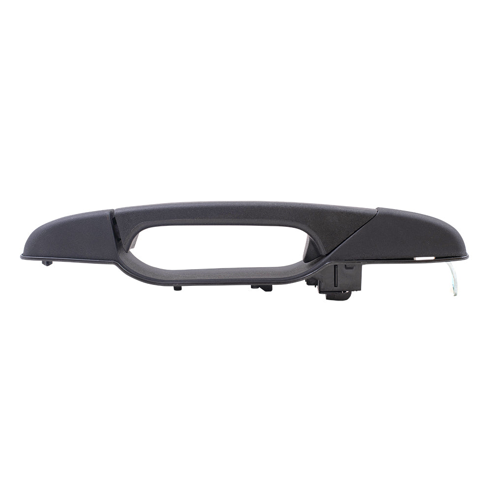 Brock Replacement Drivers Rear Outside Outer Door Handle compatible with Pickup Truck SUV 20954815