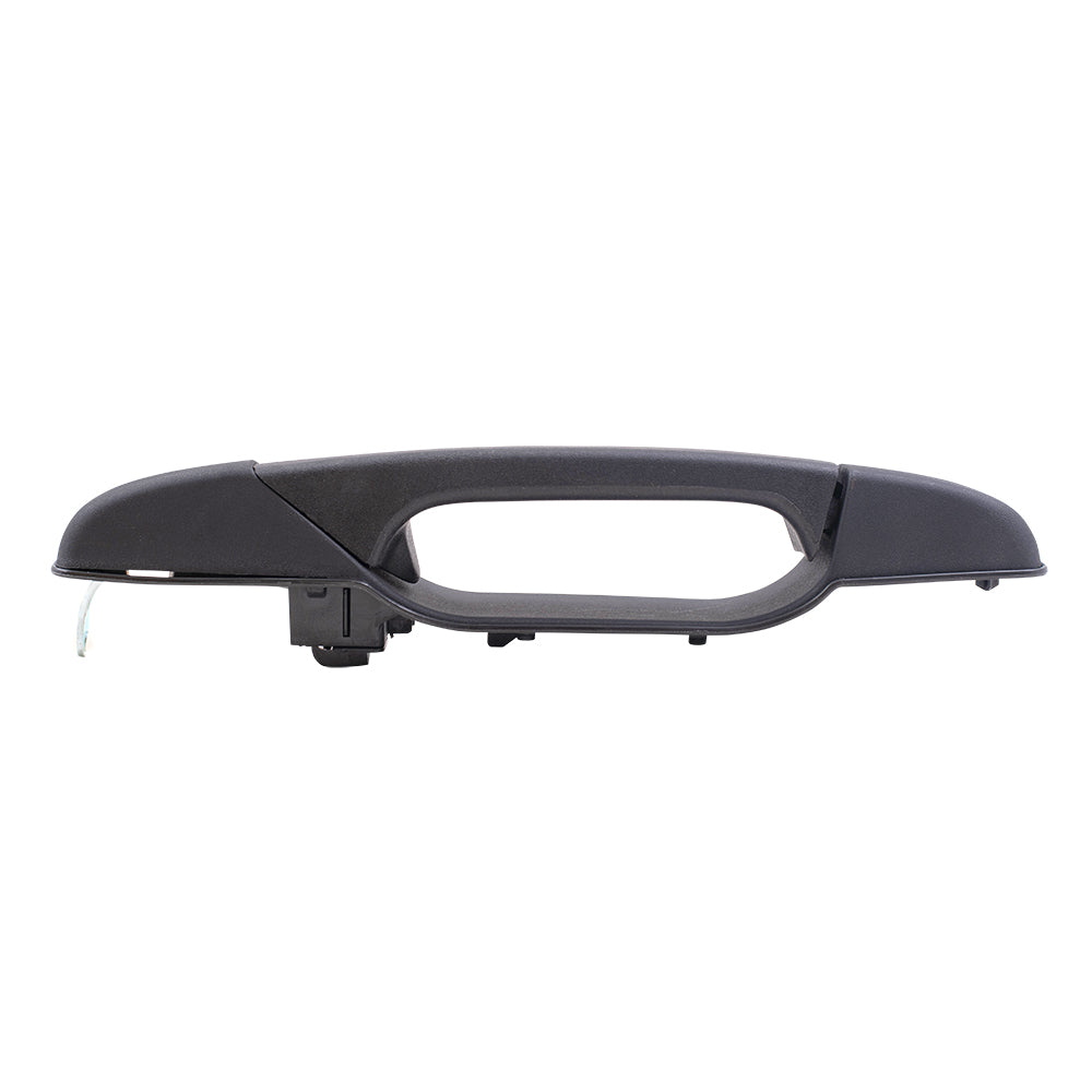 Brock Replacement Passengers Rear Outside Outer Door Handle compatible with Pickup Truck SUV 20954816