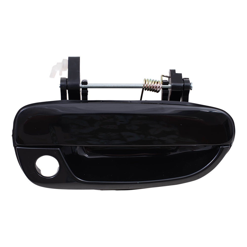 Brock Replacement Passengers Front Outside Outer Door Handle Ready to Paint with Keyhole compatible with 8266025000CA