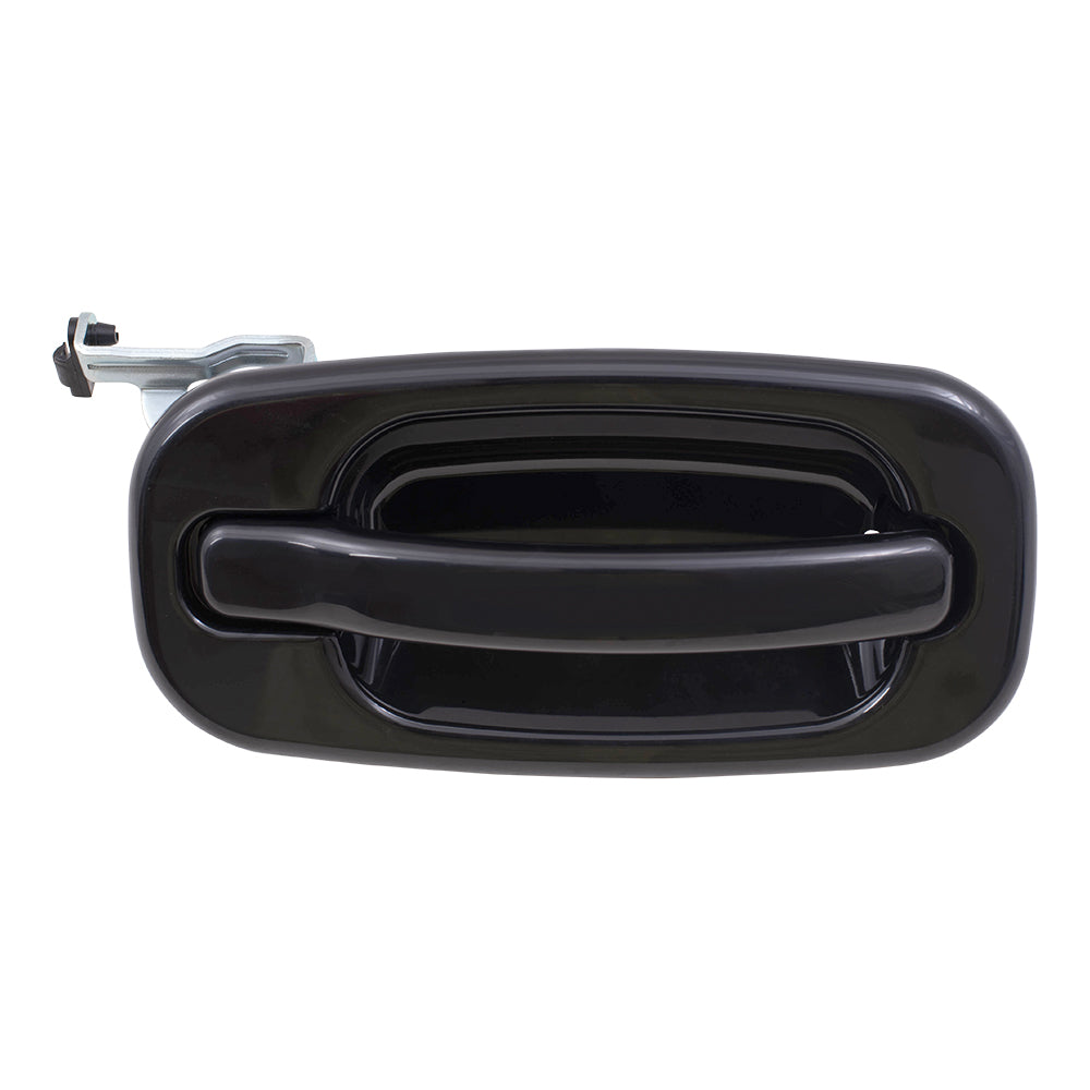 Brock Replacement Passengers Rear Outside Outer Door Handle compatible with Pickup Truck SUV 19245504