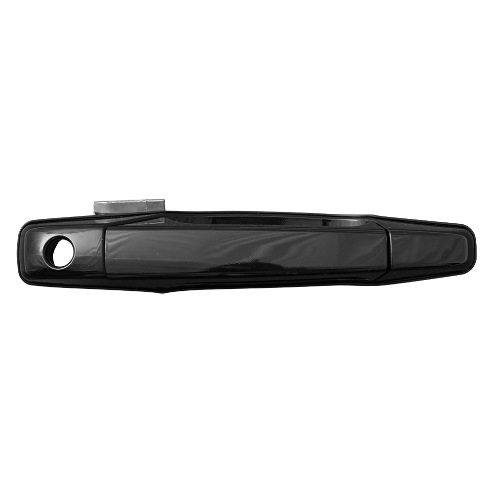 Brock Replacement Passengers Front Outside Door Handle with Keyhole compatible with Pickup Truck SUV 20954794