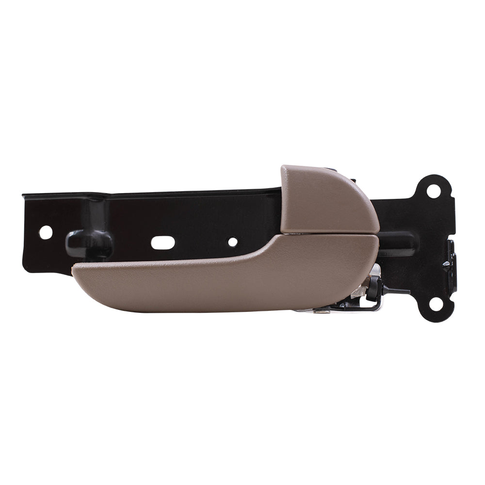 Brock Replacement Passengers Inside Beige Door Handle Compatible with 02-05 Sedona 0K53A 58330BT