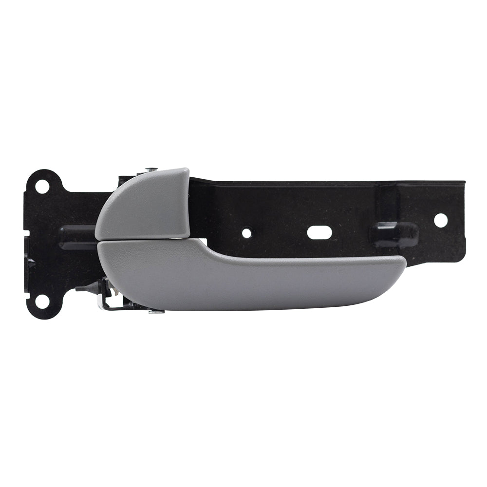 Brock Replacement Drivers Inside Front Gray Door Handle Compatible with 02-05 Sedona 0K53A 5933044