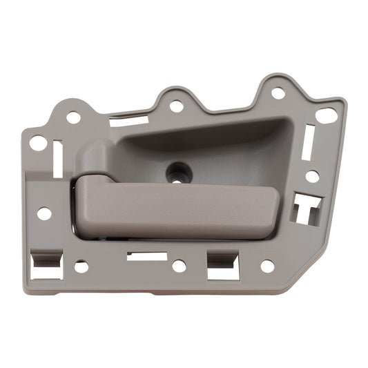 Brock Replacement Drivers Front Inside Inner Beige Door Handle Compatible with 05-10 Grand Cherokee SUV 1EG811J3AA