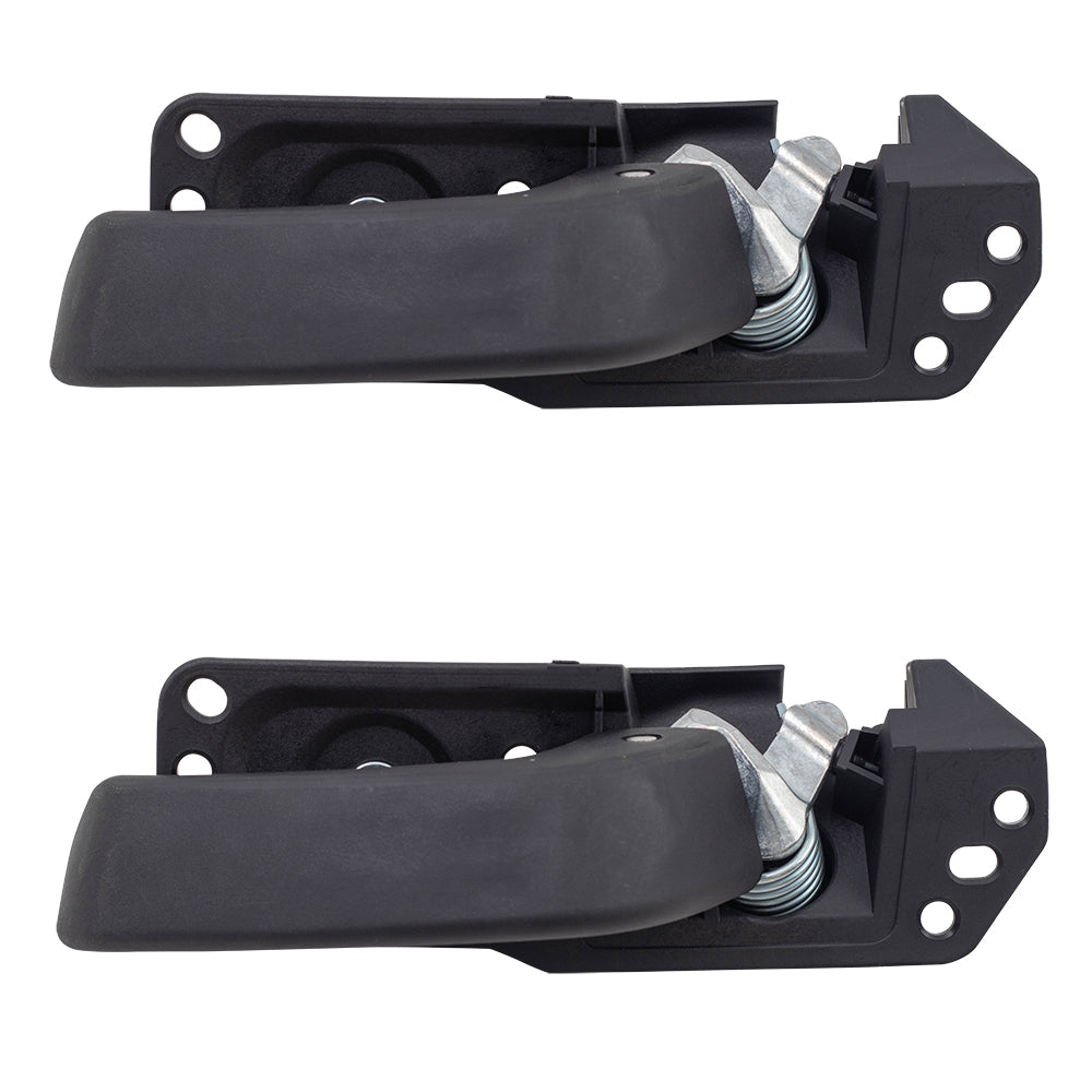 Brock Replacement Front and Rear Driver Side Inside Door Handle Repair Kits Compatible with 2007-2013 Silverado 1500 & Sierra 1500/ 2007-2014 Silverado 2500/3500 & 2007-2014 Sierra