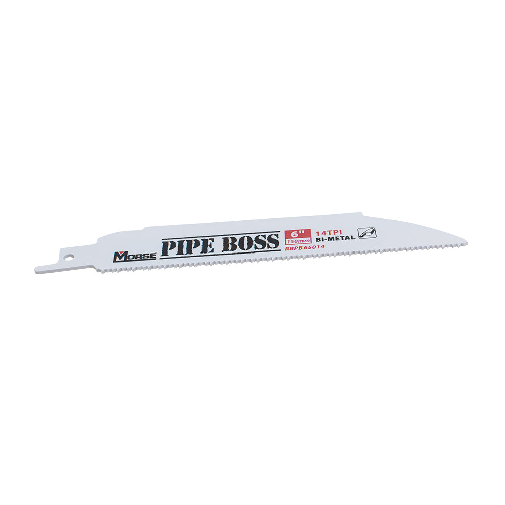 MK Morse Pipe Boss Reciprocating Saw Blade 6" X 1" X .050" 14TPI 25 PACK