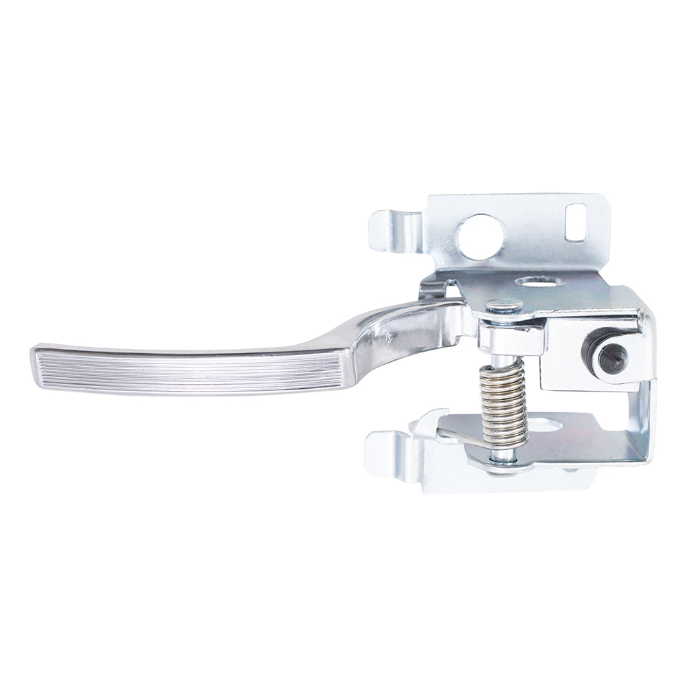 Brock Replacement Pair Set Inside Interior Chrome Door Handles Compatible with 77-90 GM Various Models 1713927 1713926