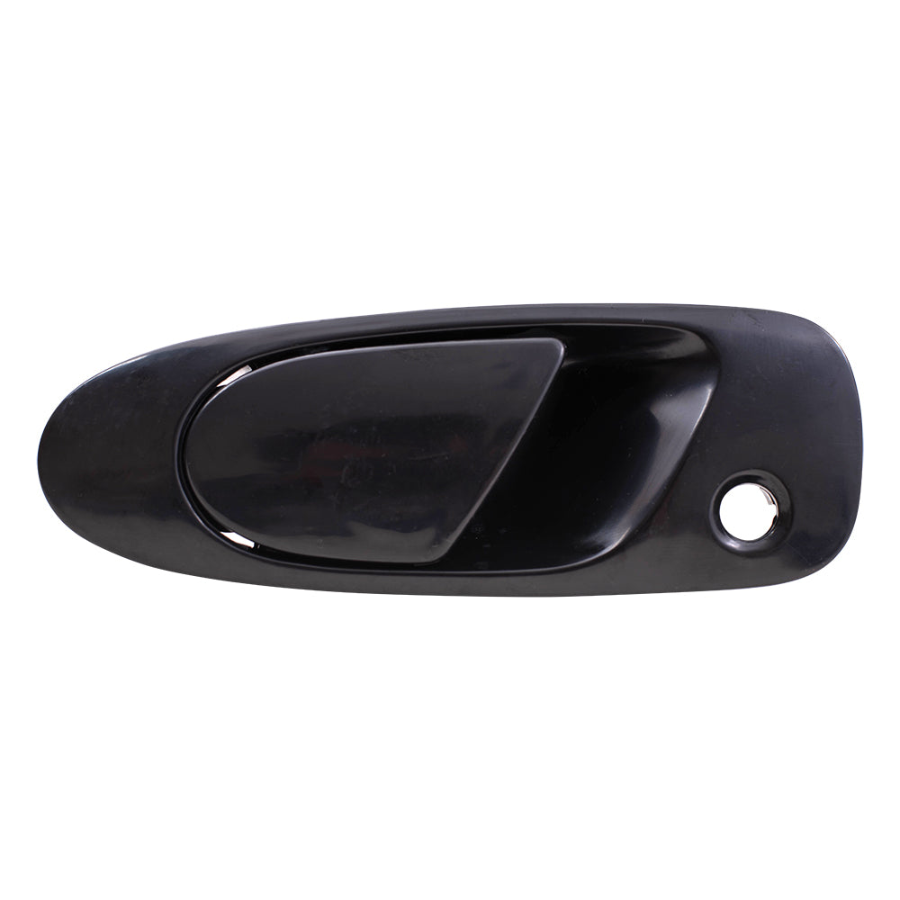 Brock Replacement Driver and Passenger Front Outside Outer Door Handles compatible with 92-95 Civic & 93-97 Civic del Sol 72180SR3J02ZD 72140SR3J02ZD