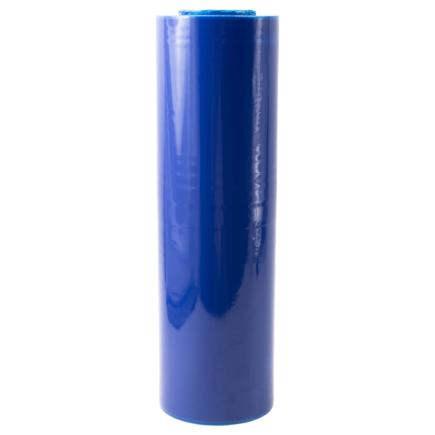 Brock ADS3562C-BU Blue Industrial Strength Stretch Wrap Film - 18 Inch X 500 Yard - 80 Gauge - 3 Inch Core - 4 Rolls/Case