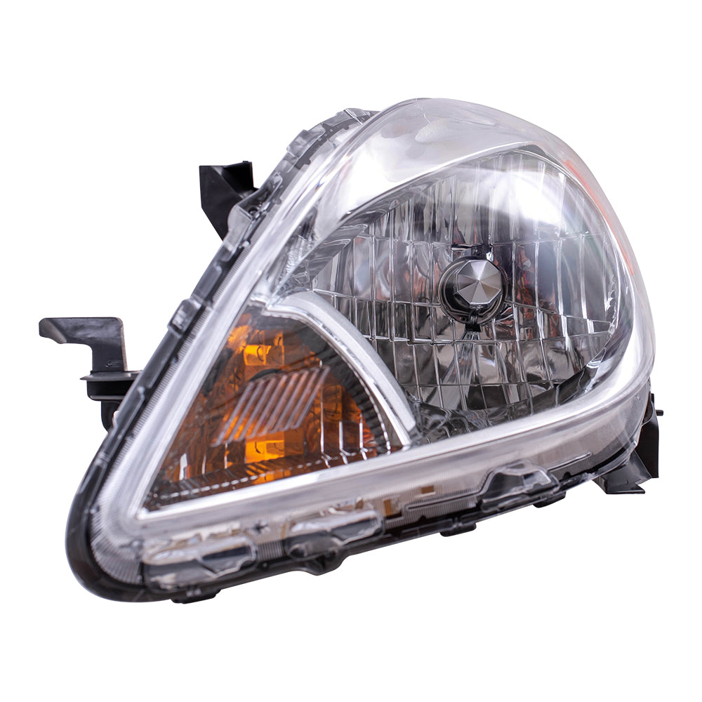 Brock Replacement Drivers Headlight Headlamp Compatible with 12-14 Versa Sedan 26010-3AN0B